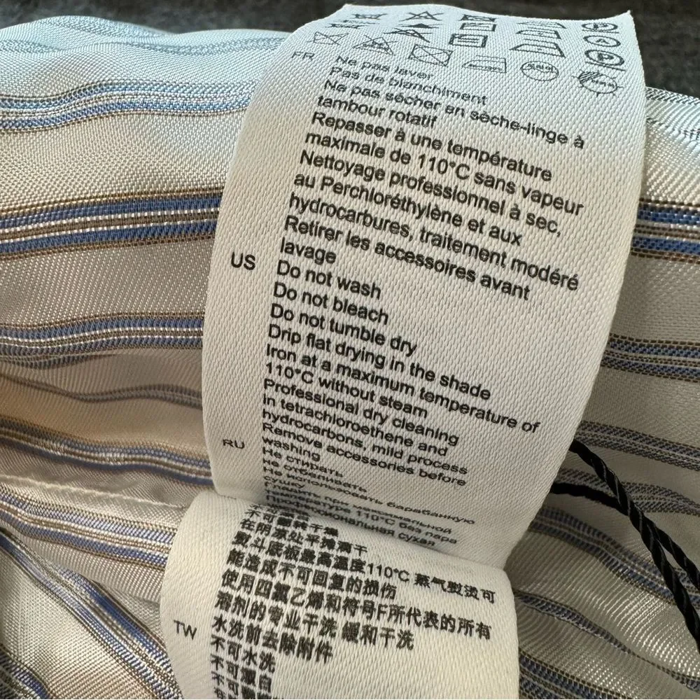 New Sandro France Palma Jacket Tailored Cut‎ Wool Blend Gray size 10 US - Picture 13 of 15